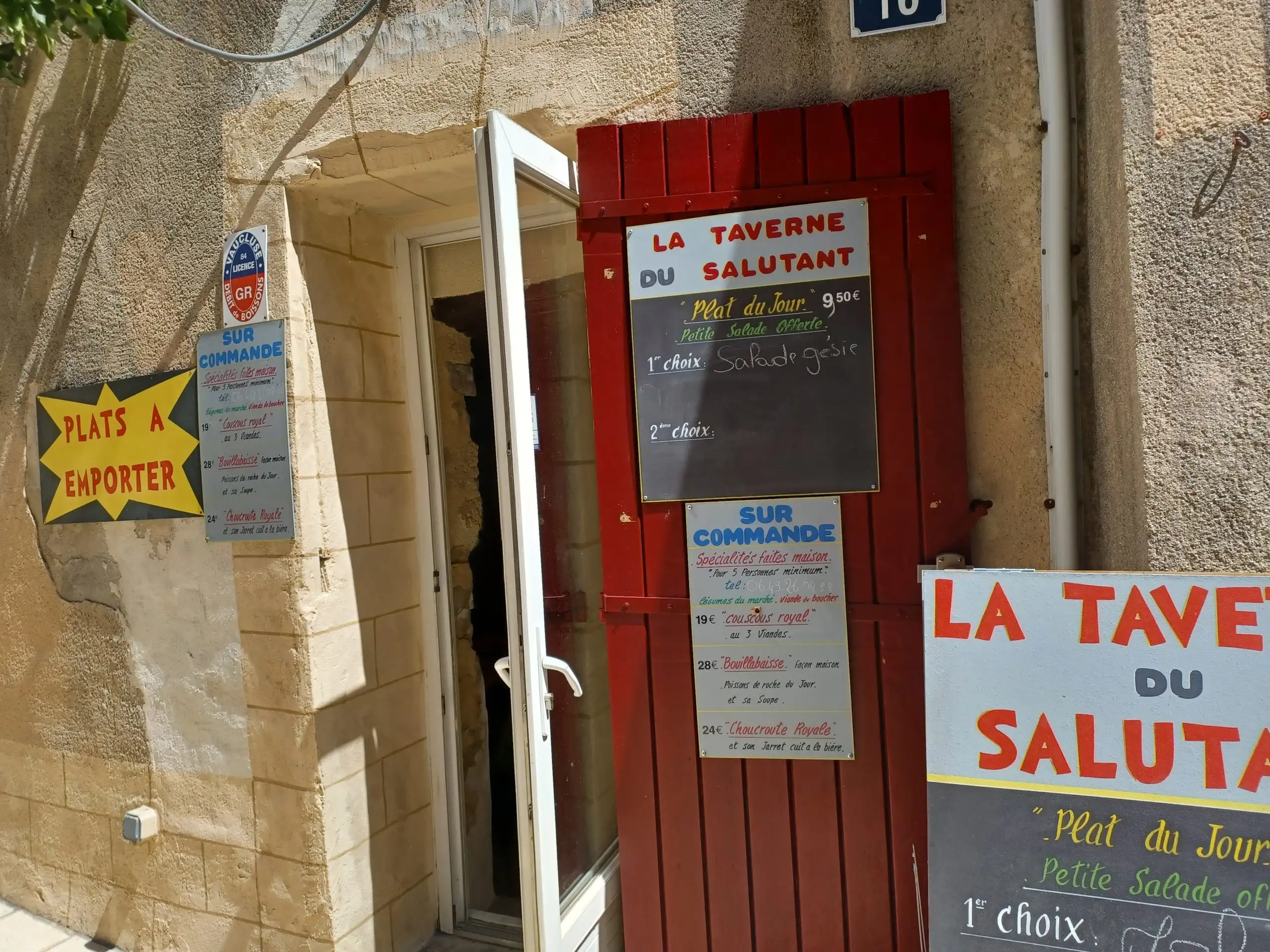 La Taverne Du salutant à Orange