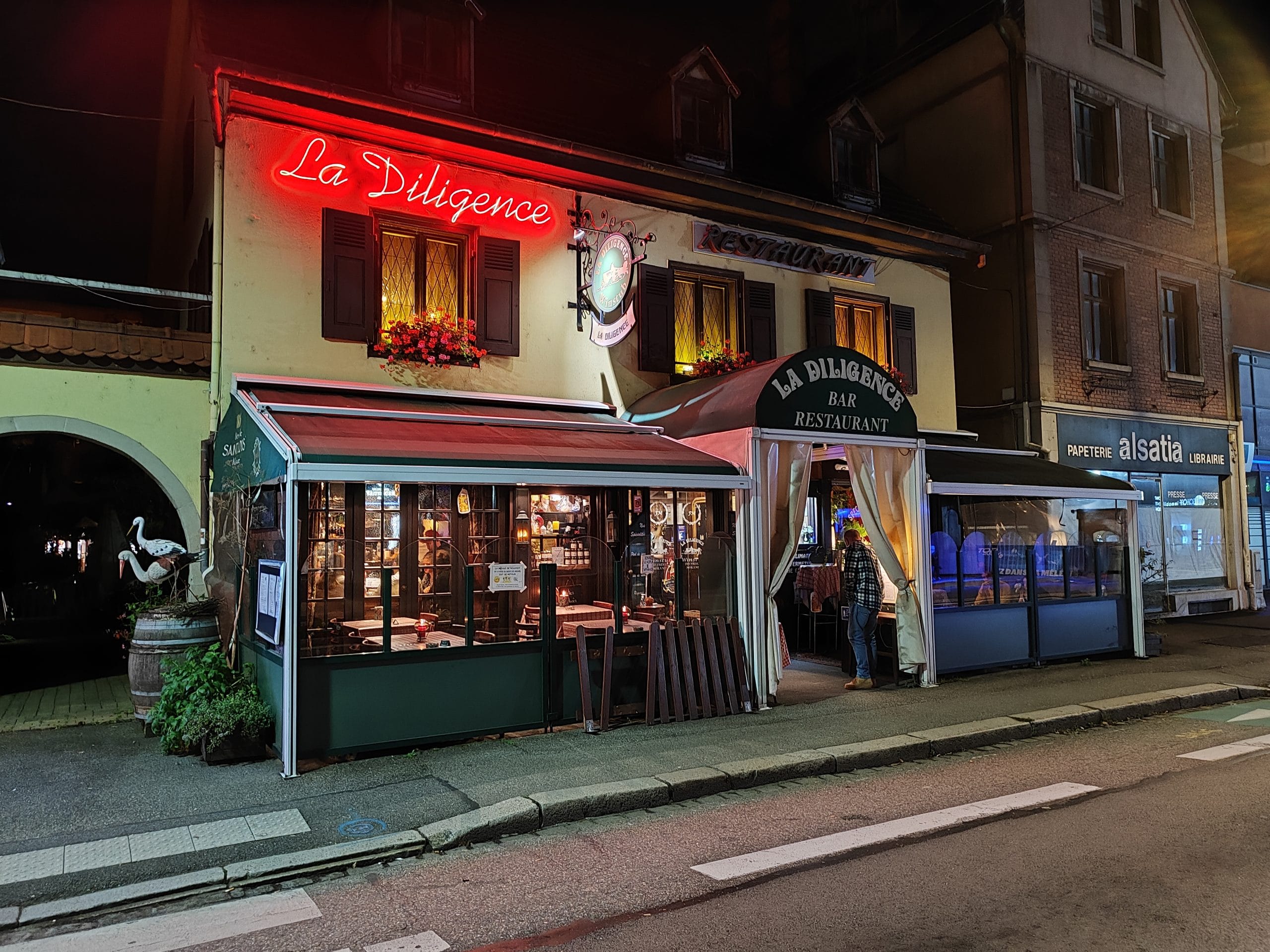 La Diligence, Restaurant, Centre-ville, Saint-Louis, Alsace, Parking à 2 minutes... à Saint-Louis