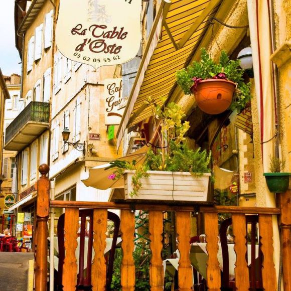 La table D'OSTE à Auch