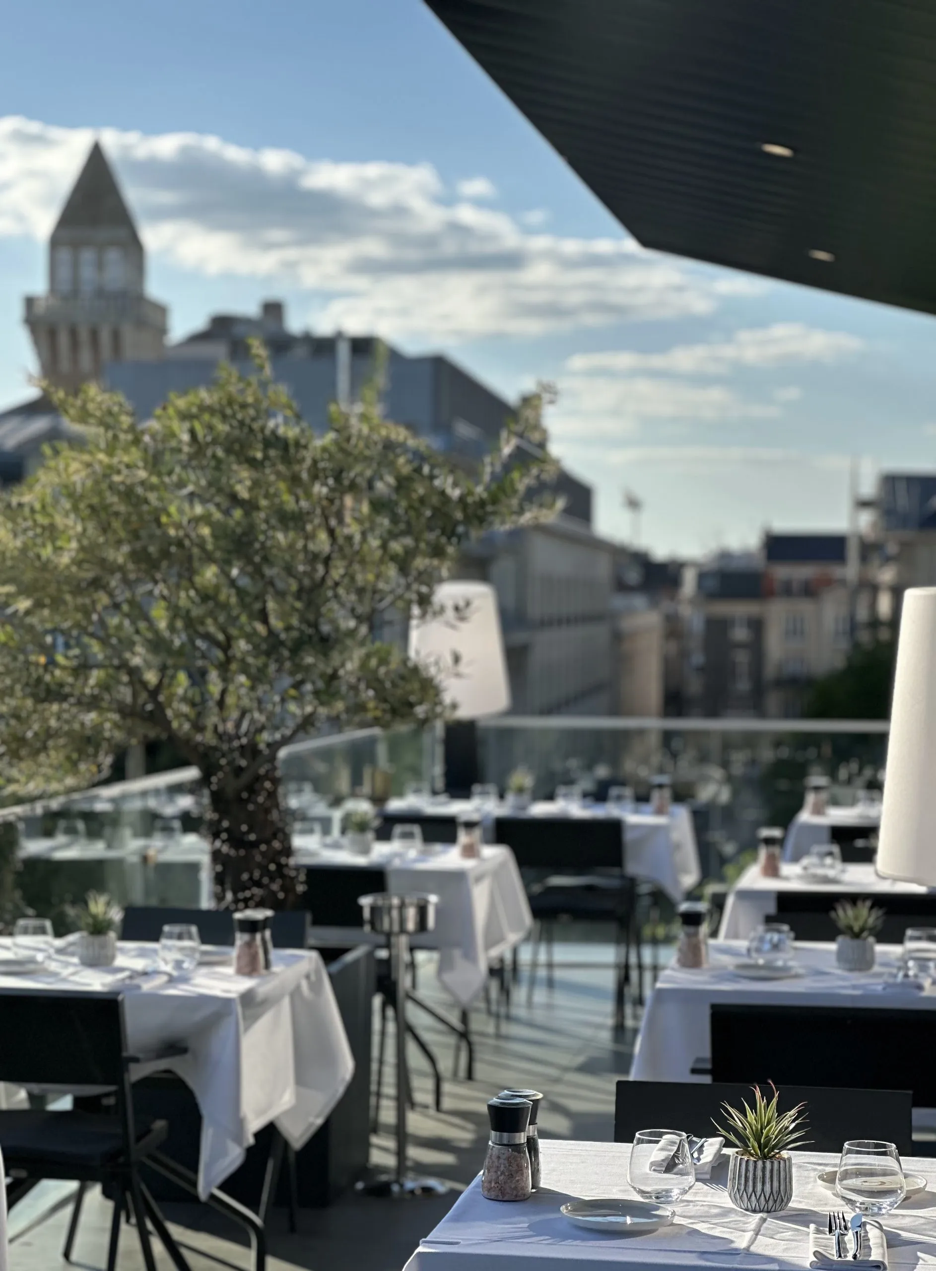 Restaurant Gabrielle Toit Terrasse à Reims