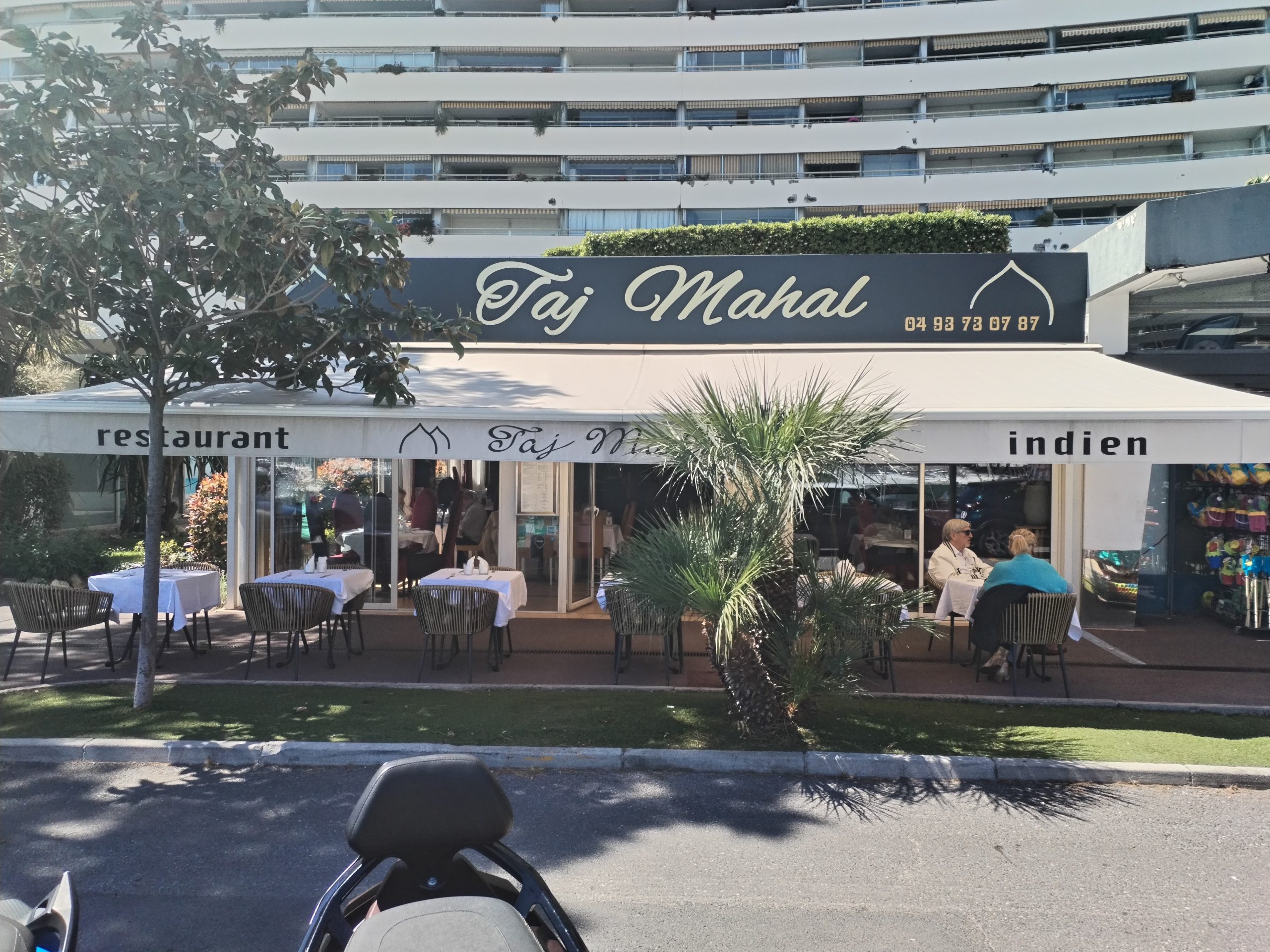 Restaurant Taj Mahal Marina à Villeneuve-Loubet