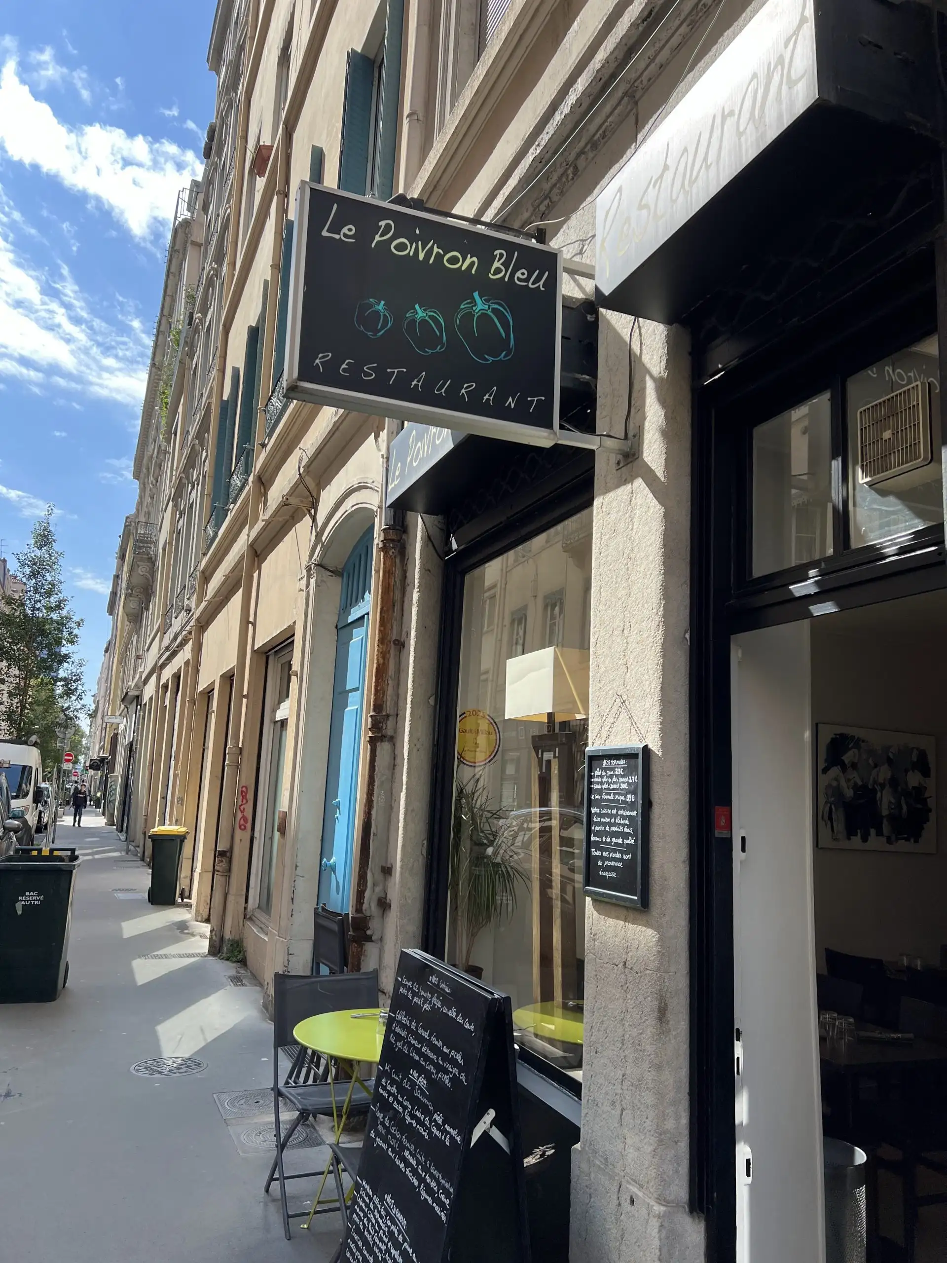 Le Poivron Bleu à Lyon