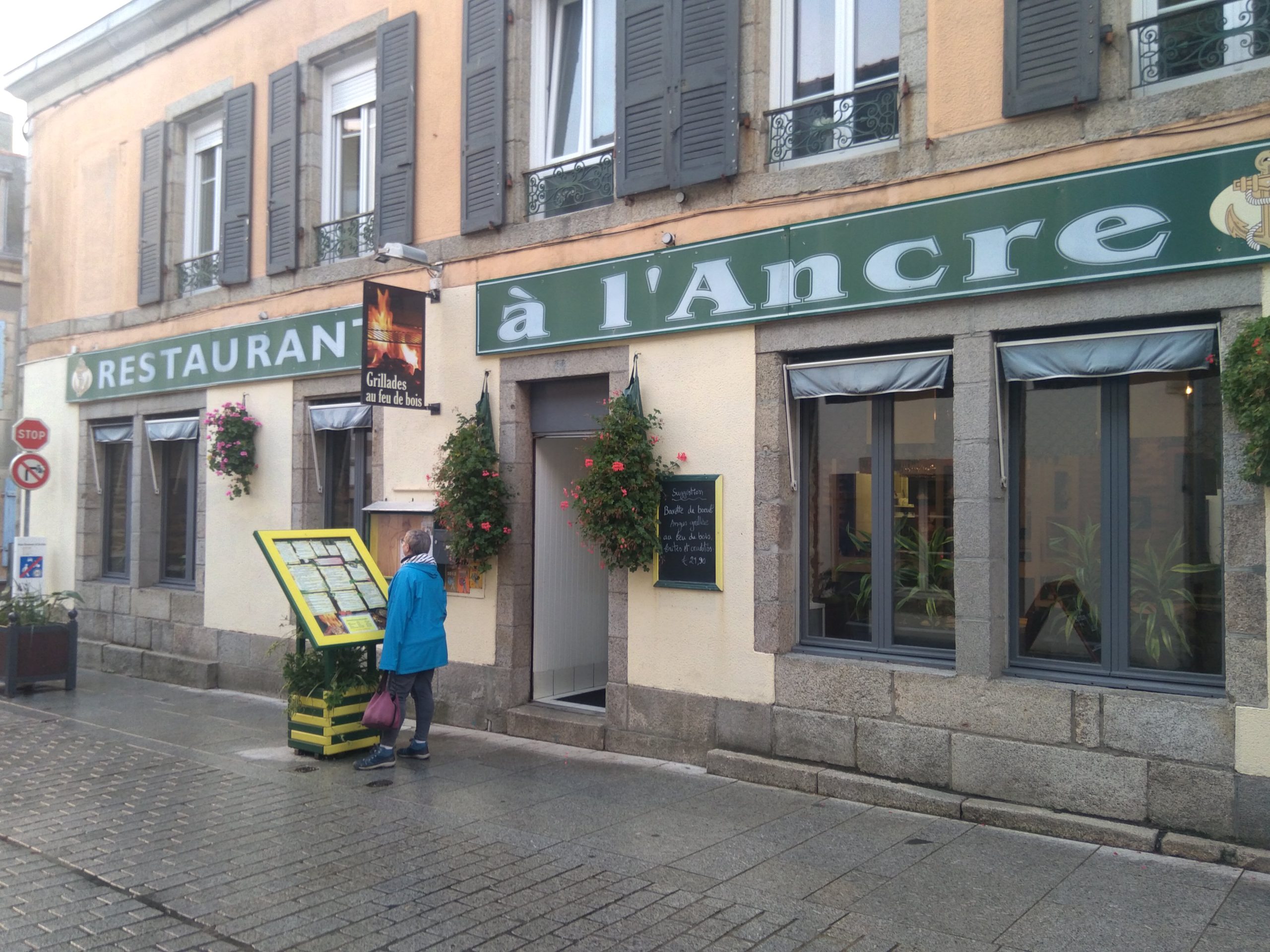 À l'ancre à Concarneau