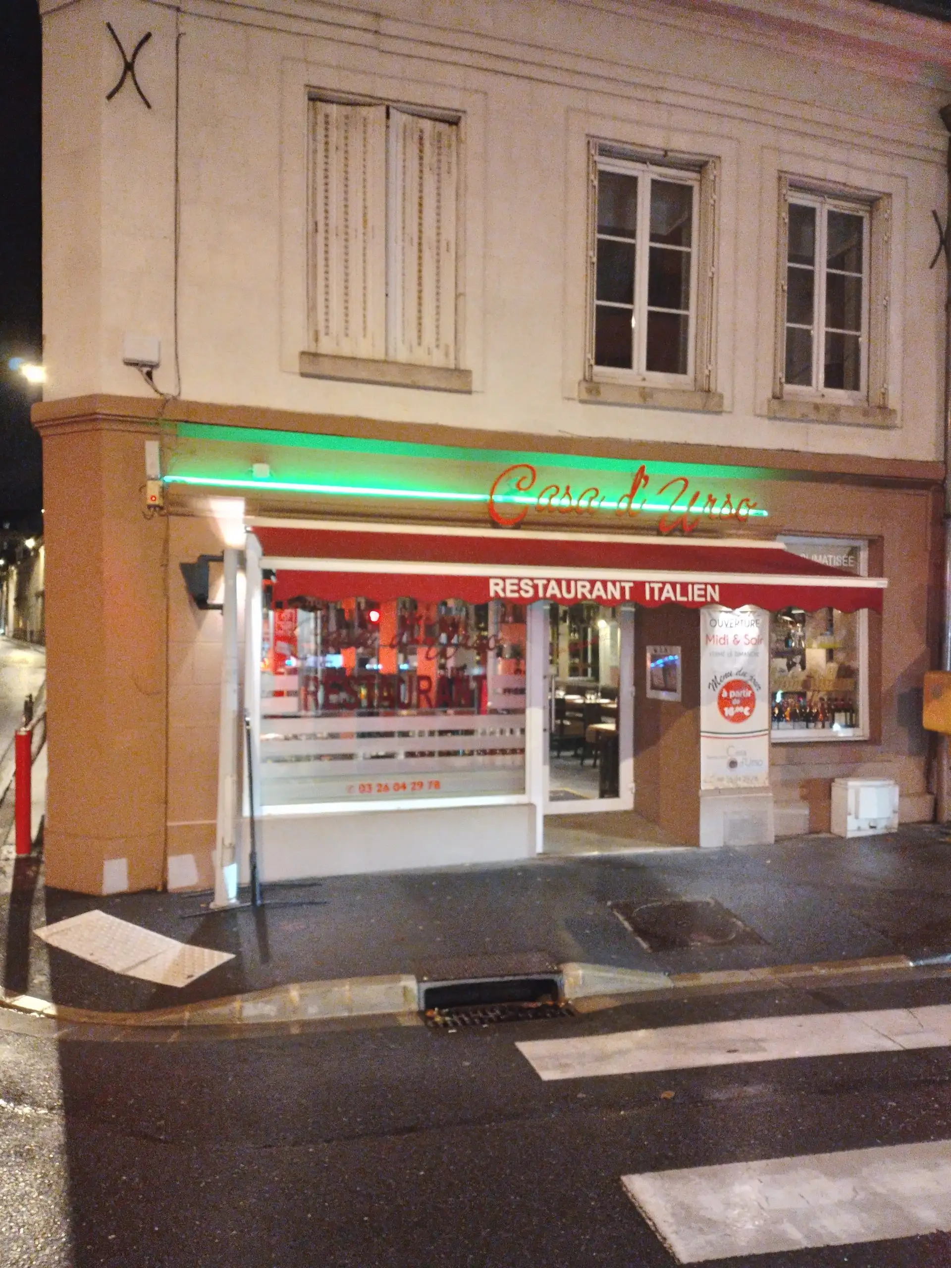 Restaurant casa d'urso à Reims