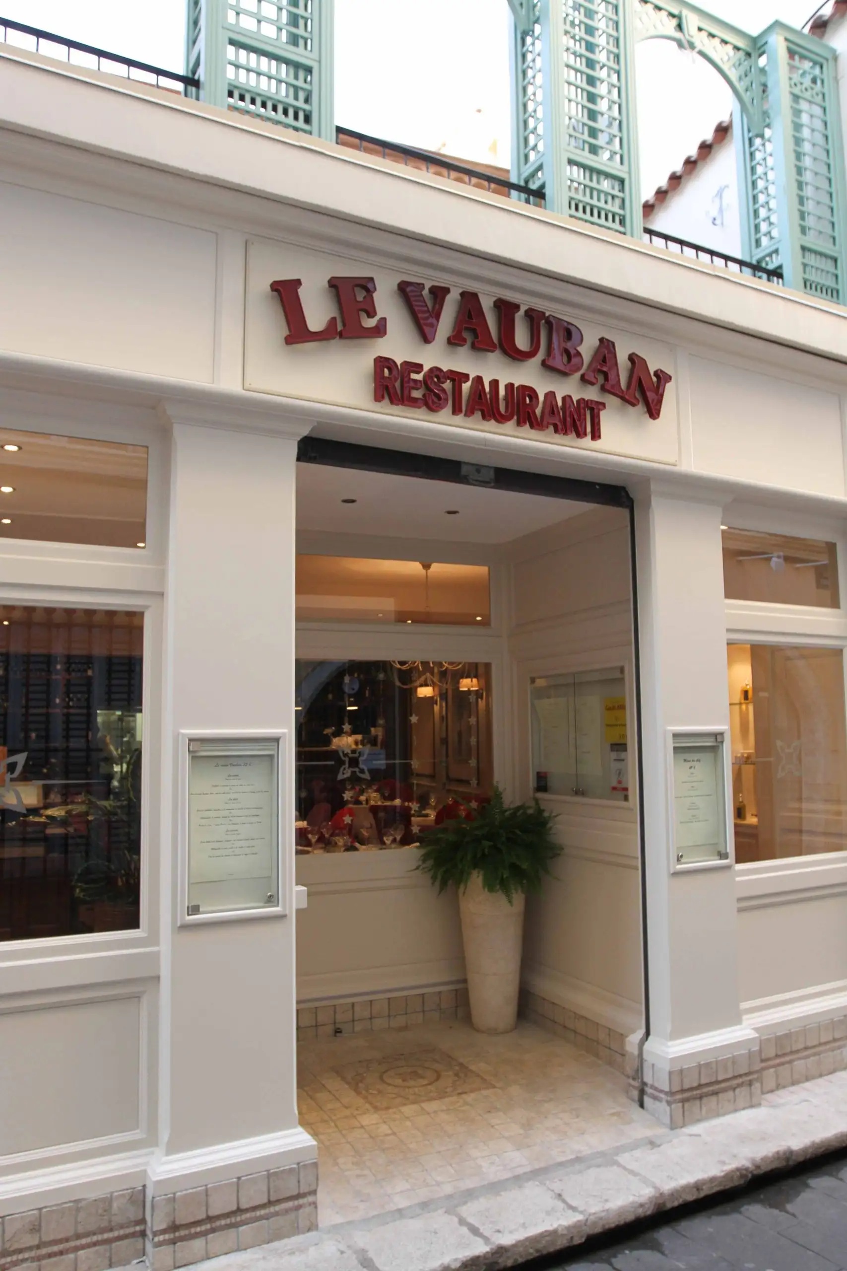 Restaurant le Vauban à Antibes