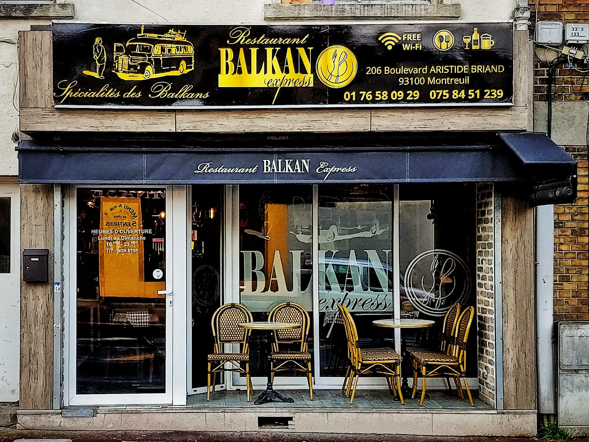 Balkan Montreuil Restaurant à Montreuil