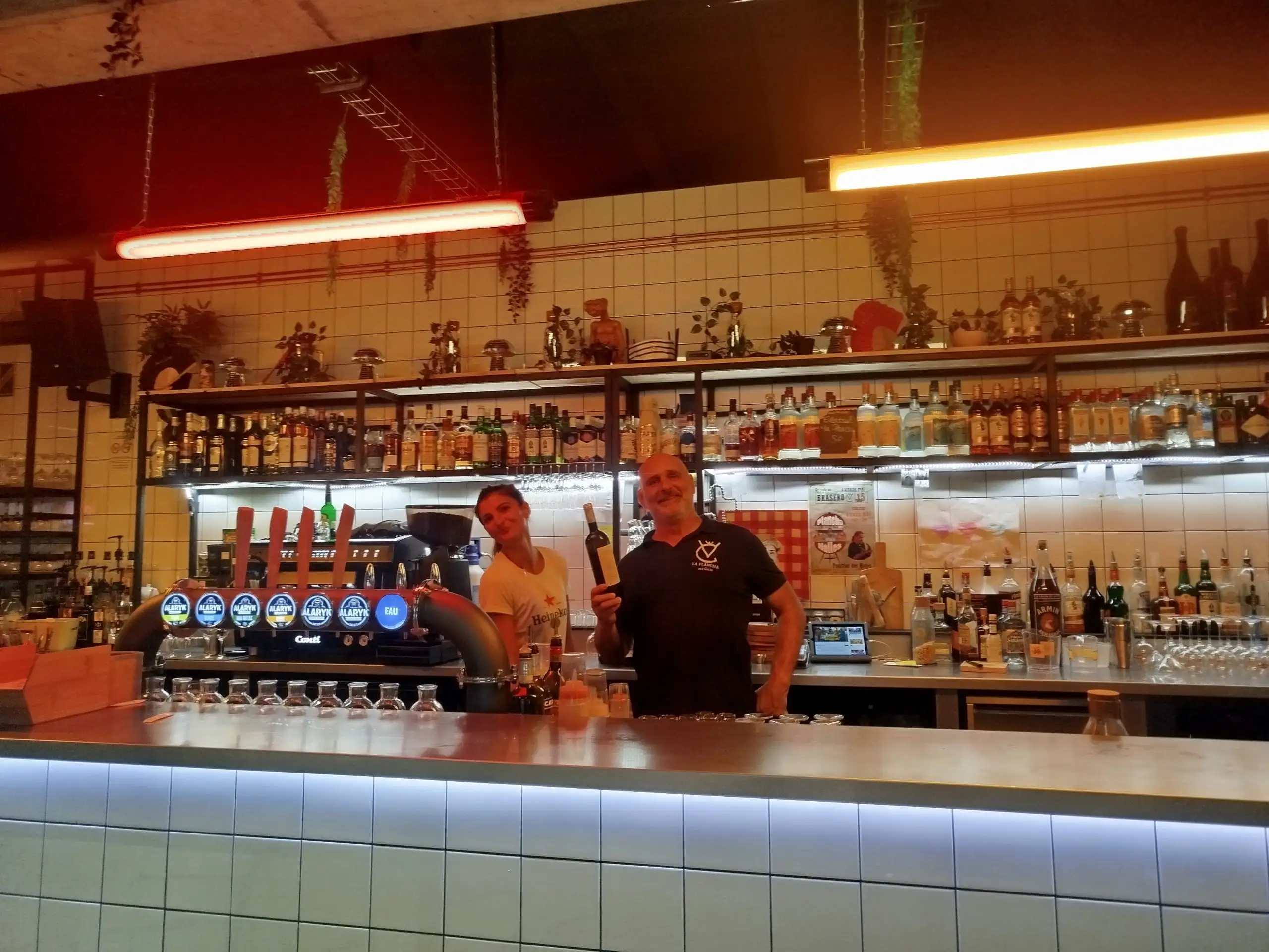 La plancha des halles à Béziers