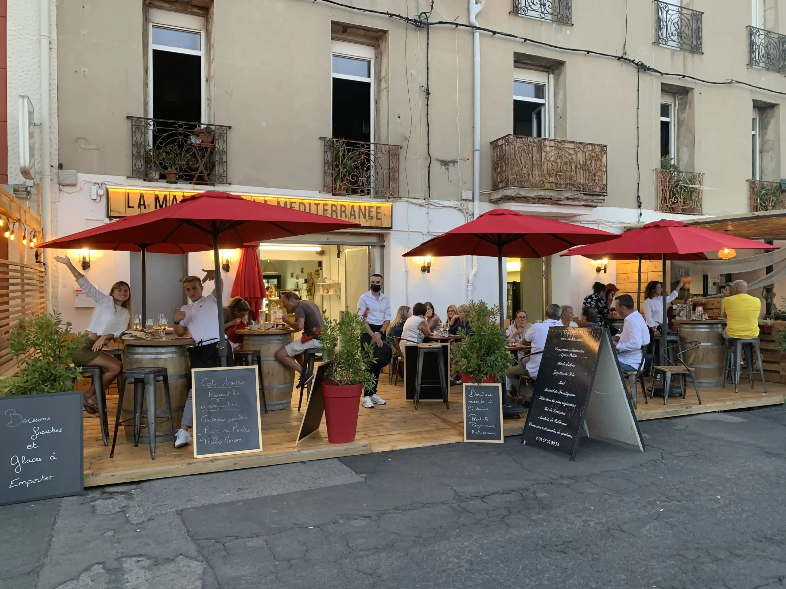 La maison de la méditerranée à Sète