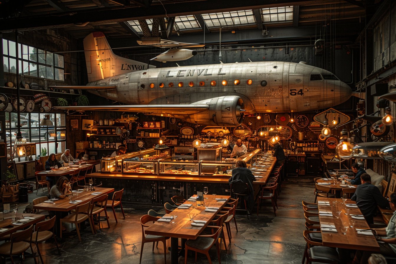Bernay : Découvrez L'Envol, un restaurant atypique situé à l'aérodrome