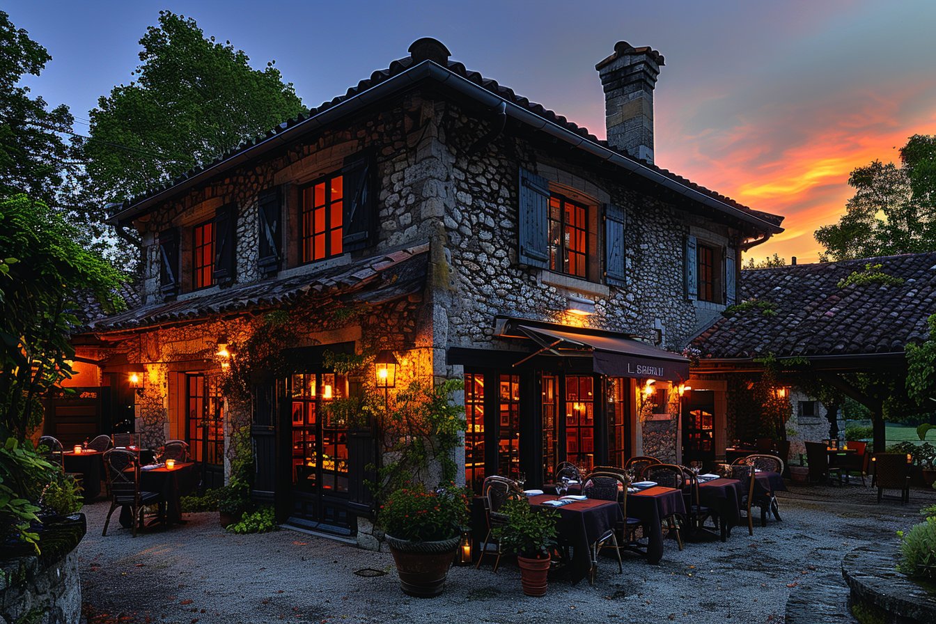 Découvrez un restaurant d'exception dans le village des peintres : L'Hôtel des Bas Bréau