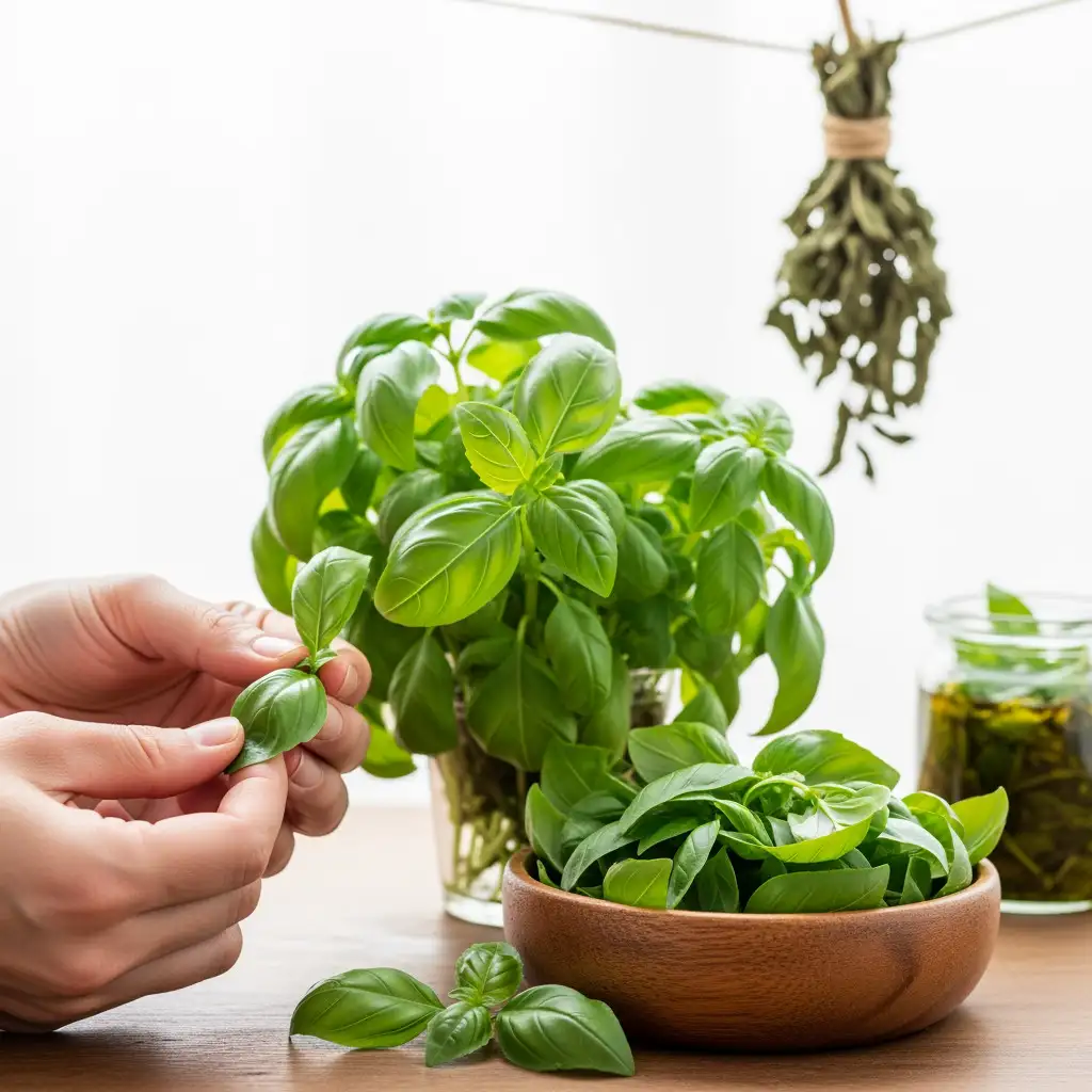 Maîtriser la Récolte et la Conservation du Basilic