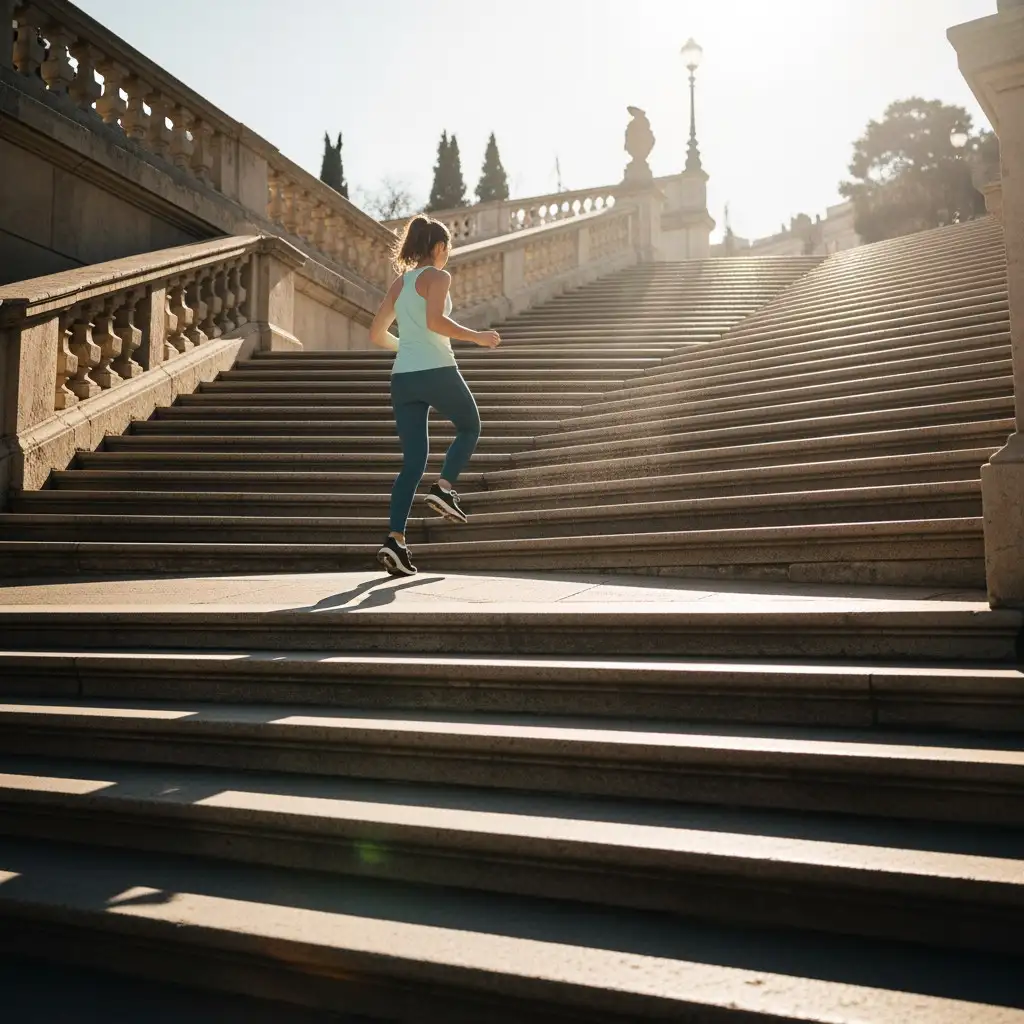 Montez les escaliers : un geste simple pour une santé de fer