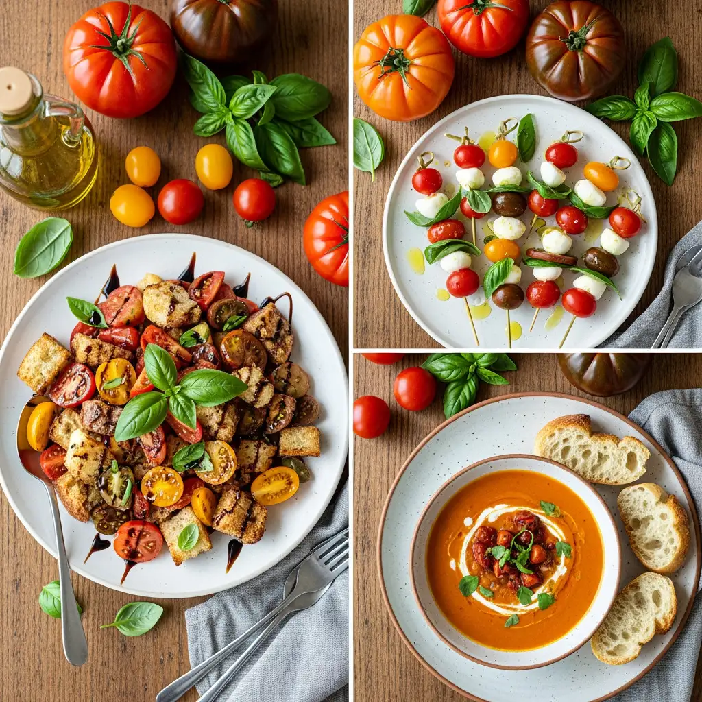 Trois Manières Délicieuses de Mettre en Valeur Vos Tomates de Fin de Saison