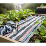 Le Paillage Textile : Une Seconde Vie pour Vos Vêtements au Jardin ♻️