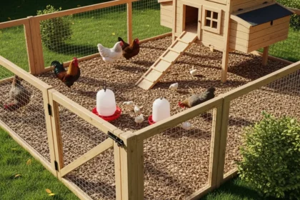 Guide complet pour un enclos de poules sans boue