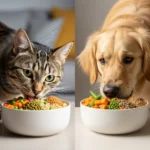 Alimentation Végétarienne et Végétalienne pour Chats et Chiens : Ce qu’il Faut Savoir