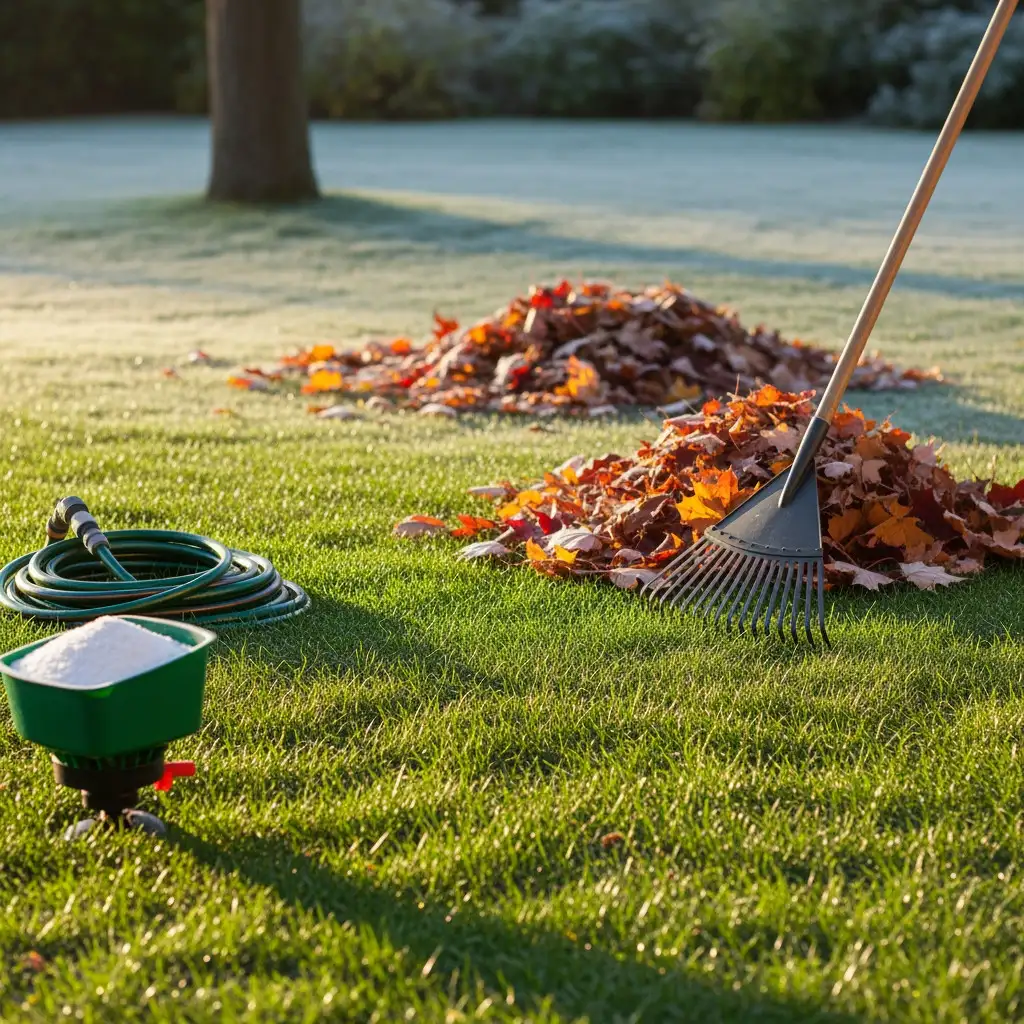 Préparer Votre Pelouse pour l’Hiver : Le Guide Complet pour un Gazon Éclatant au Printemps