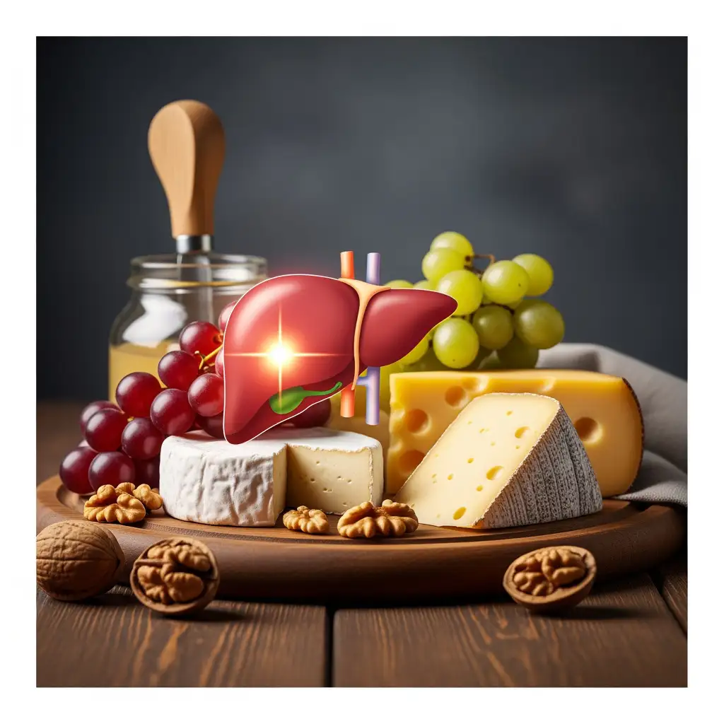 Prenez Soin de Votre Foie : Le Rôle Insoupçonné de Certains Fromages