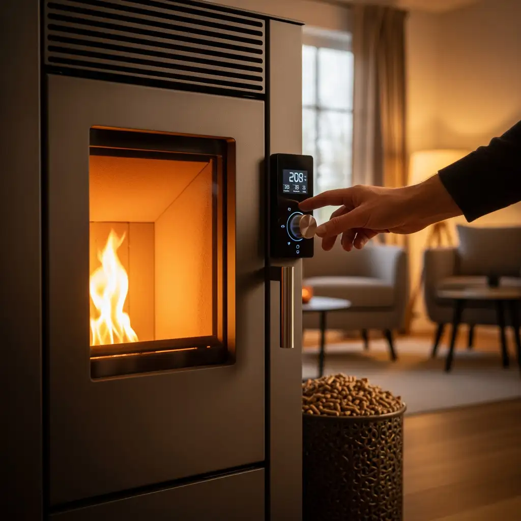 Optimisez les Réglages de Votre Poêle à Granulés pour des Économies Durables