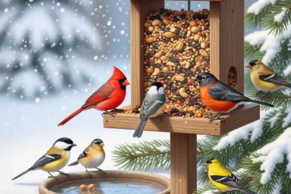 Protégez et nourrissez les oiseaux cet hiver : un guide essentiel