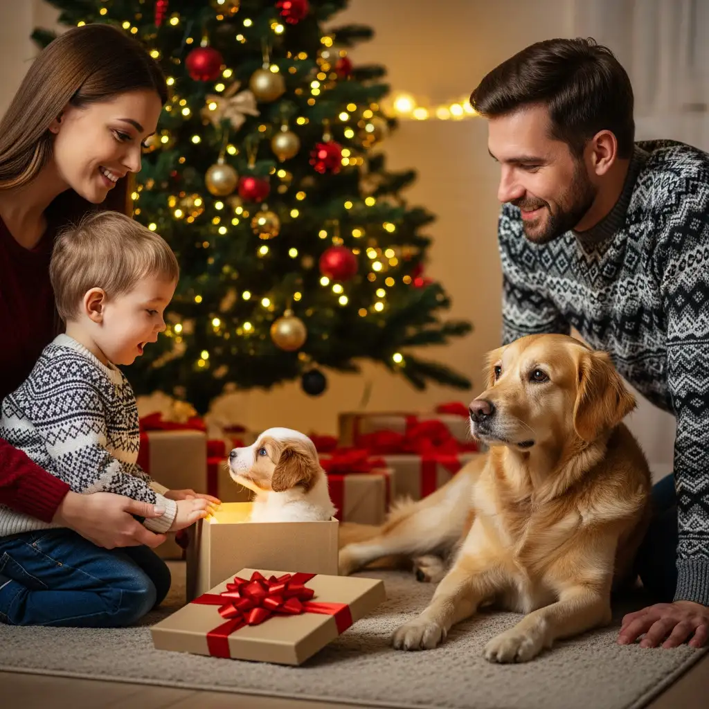 Adopter un animal à Noël : Réflexion avant l’impulsion