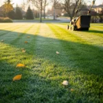 Préparer Votre Pelouse pour l’Hiver : L’Importance d’une Dernière Tonte