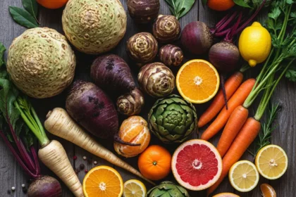 Les Trésors Cachés de l’Hiver : Légumes Racines et Agrumes