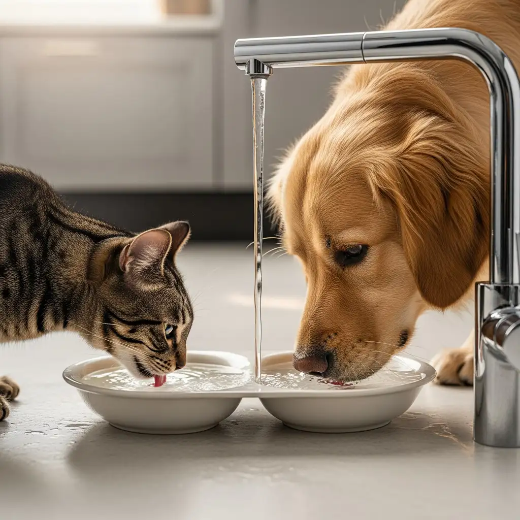 L’Eau du Robinet pour Vos Animaux : Ce Qu’il Faut Savoir pour Leur Santé