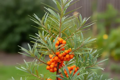 L’Argousier : Un Trésor Naturel pour Votre Jardin et Votre Santé