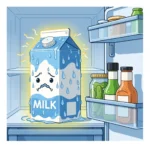 Le lait et la porte du réfrigérateur : une association à éviter pour sa fraîcheur