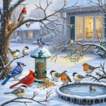 Protéger les Oiseaux en Hiver : Les 5 Erreurs à Ne Pas Commettre pour un Refuge Sûr
