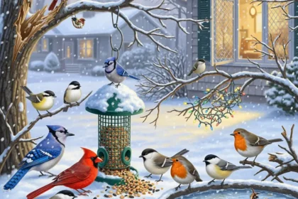 Protéger les Oiseaux en Hiver : Les 5 Erreurs à Ne Pas Commettre pour un Refuge Sûr