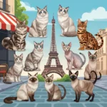 Les races de chats préférées des Français en 2025 : Découvrez le top !