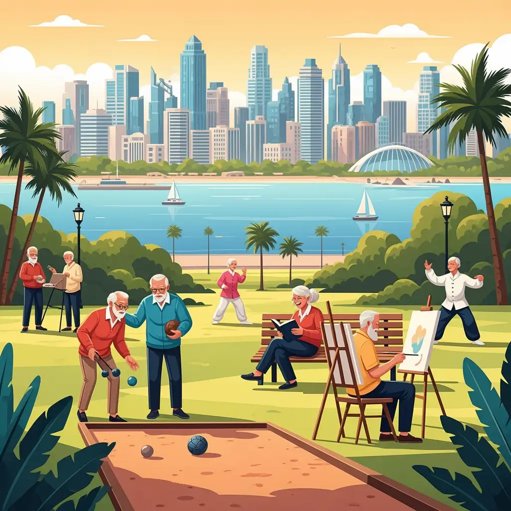 Déménager à la retraite : Trouvez la ville idéale pour vos vieux jours