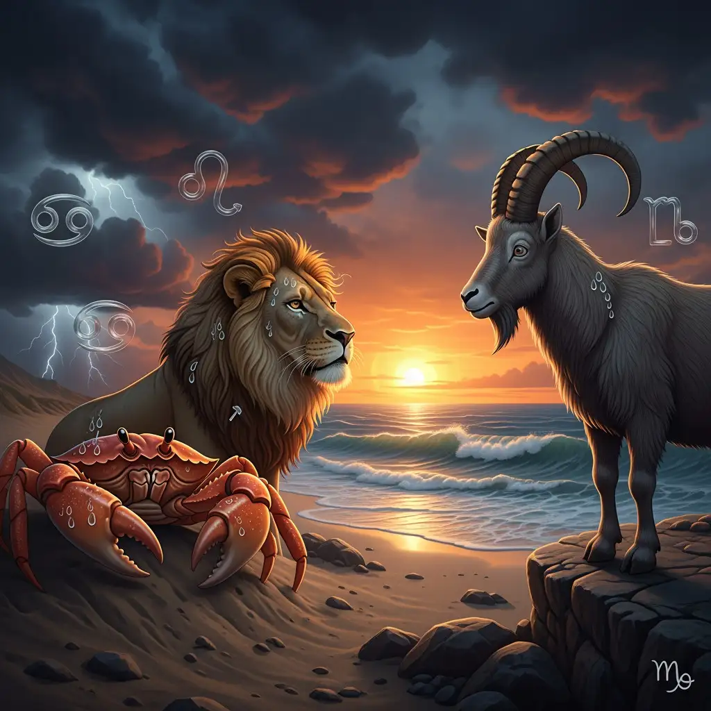 Juillet 2025 : Un été sous tension pour le Cancer, le Lion et le Capricorne