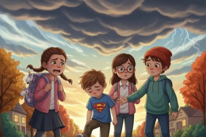 Les « Orages Post-École » : Comprendre et Apaiser les Émotions de Vos Petits-Enfants