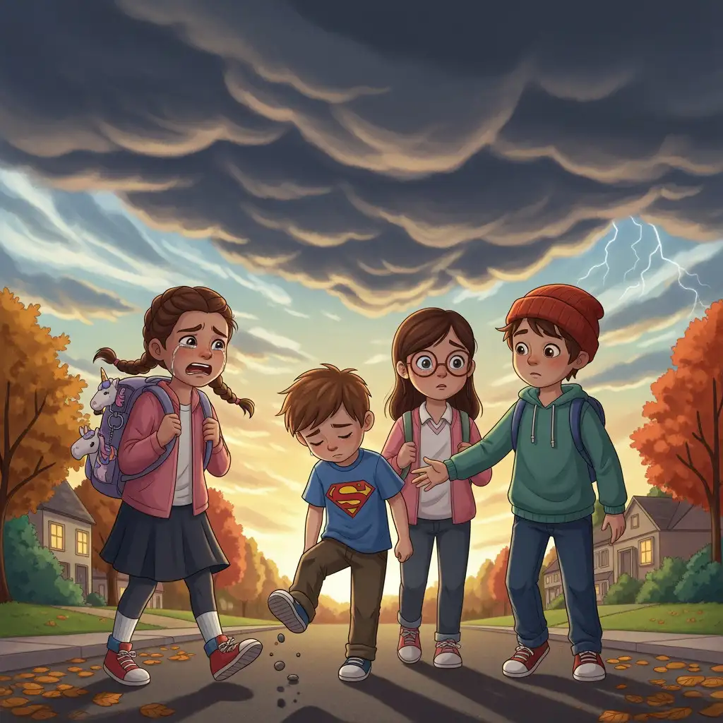 Les « Orages Post-École » : Comprendre et Apaiser les Émotions de Vos Petits-Enfants