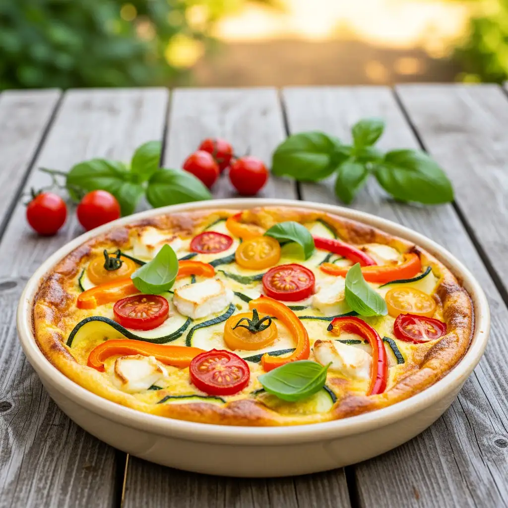 Le Clafoutis Salé aux Légumes d’Été : Un Délice Réconfortant