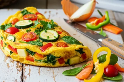 L’Omelette Anti-Gaspi aux Saveurs du Marché : Une Explosion Créative et Zéro Déchet
