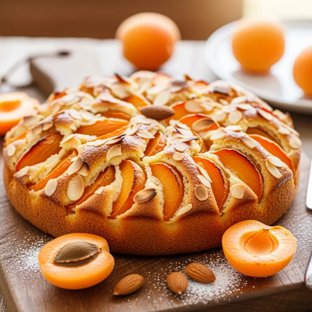 Le Gâteau Express Abricots-Amandes : La Douceur de l’Été en un Clin d’Œil