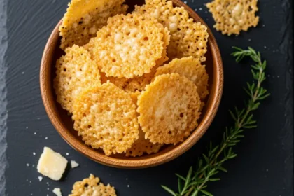 Les chips de parmesan maison : l’élégance croquante pour vos apéritifs