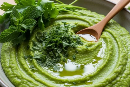 Une Purée de Pois Cassés aux Herbes Fraîches : La Recette Express et Savoureuse de l’Été