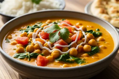 Curry de Pois Chiches Crémeux : L’Évasion Gourmande en Un Clin d’Œil