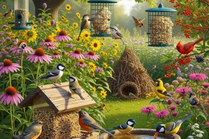 Aider les oiseaux du jardin : gestes simples pour des convives ailés