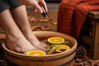 Le rituel automnal pour des pieds légers et apaisés