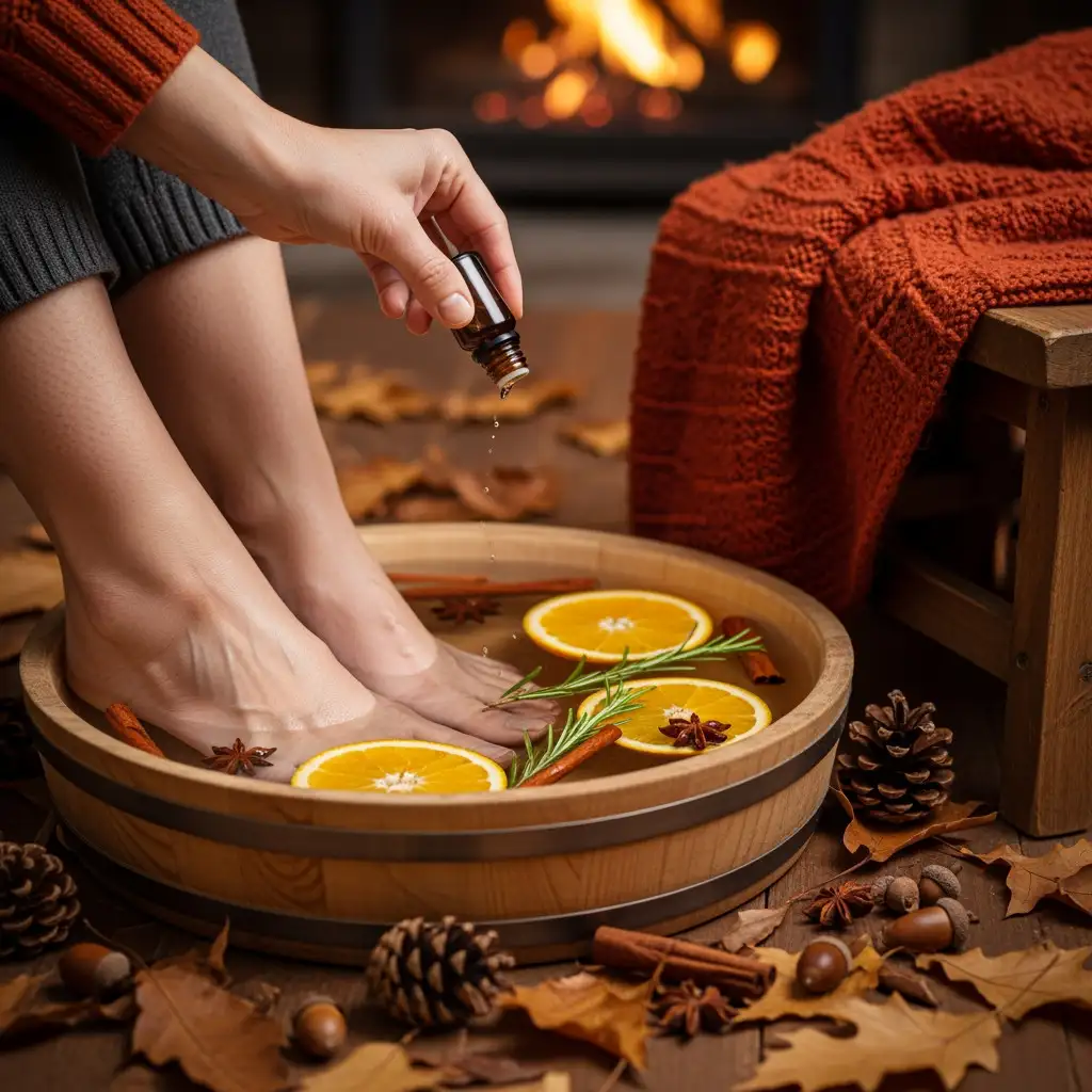 Le rituel automnal pour des pieds légers et apaisés