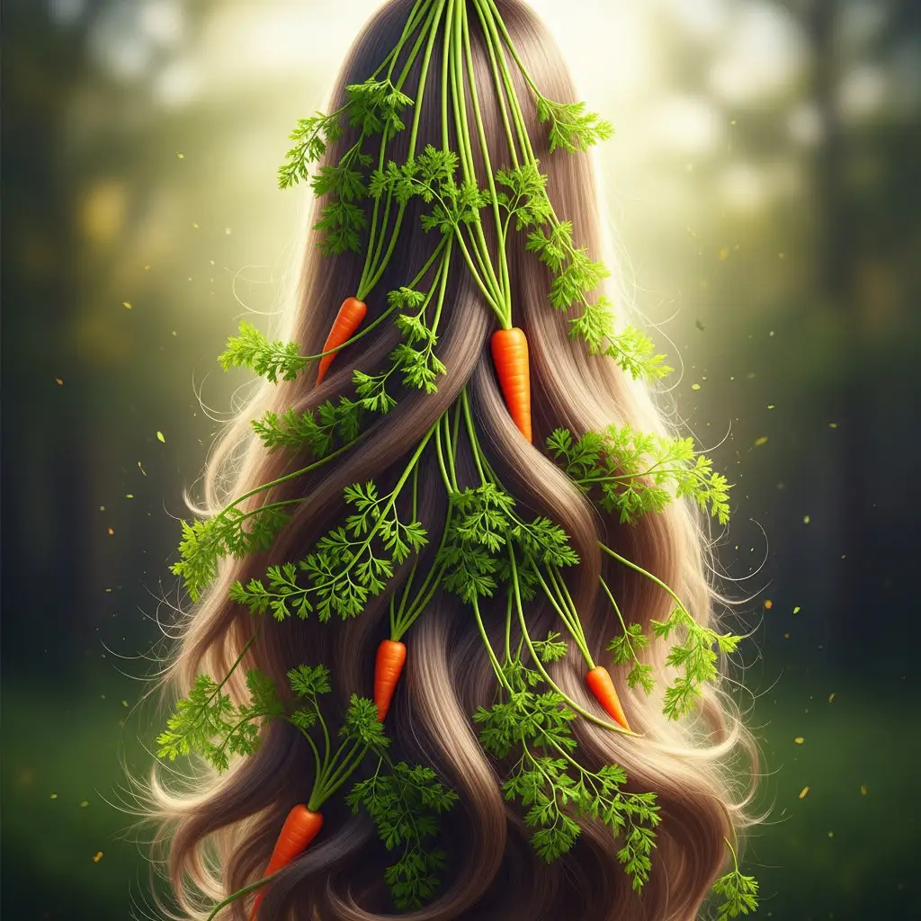 Le Secret Capillaire Insoupçonné : Quand les Fanes de Carottes Révolutionnent Votre Beauté