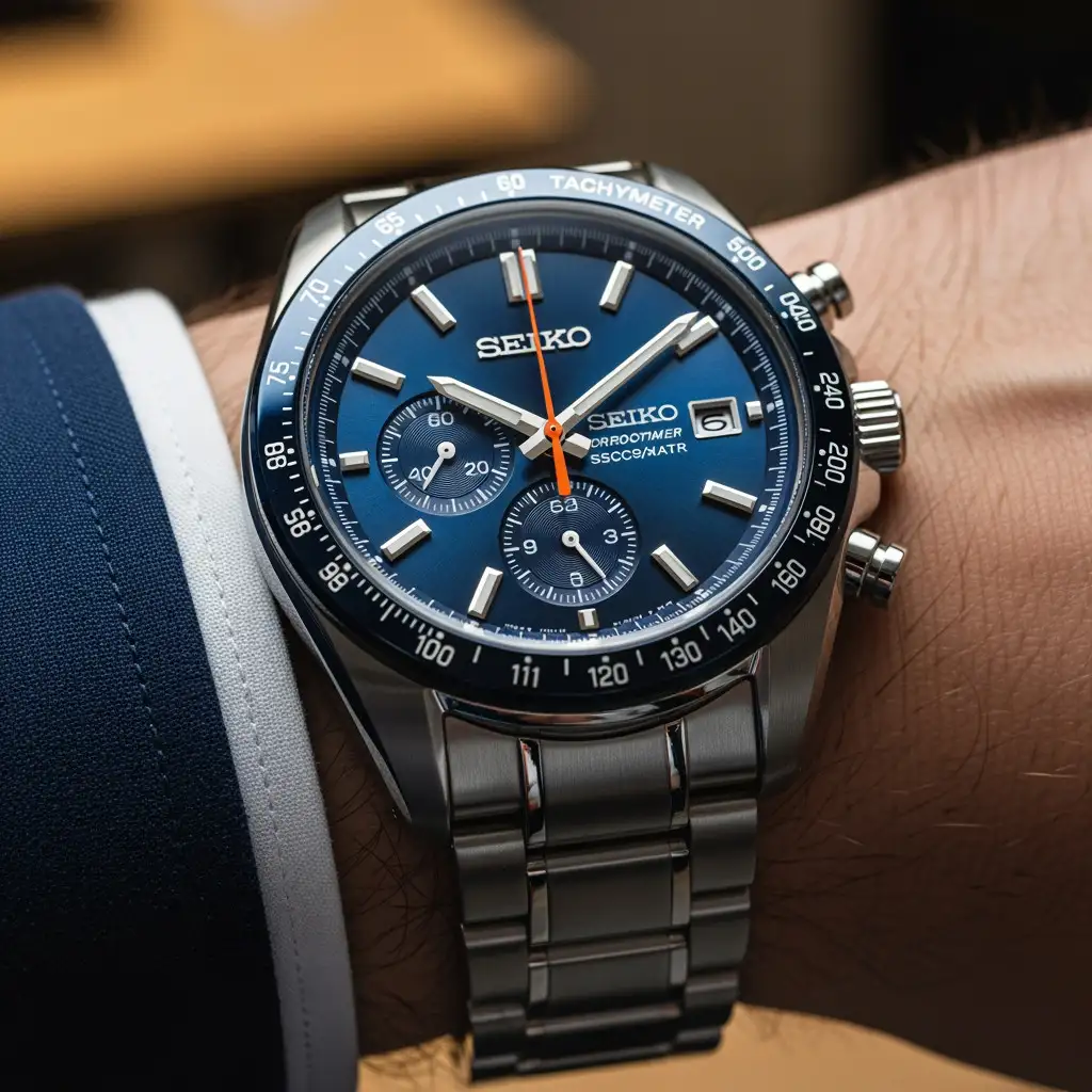 La Seiko Prospex Speedtimer SSC959P1 : L’Élégance Rétro-Futuriste au Poignet