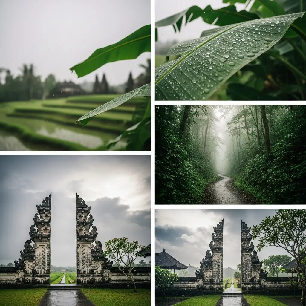 Bali sous la Pluie : Le Guide pour Voyager Léger et Profiter de l’Île des Dieux