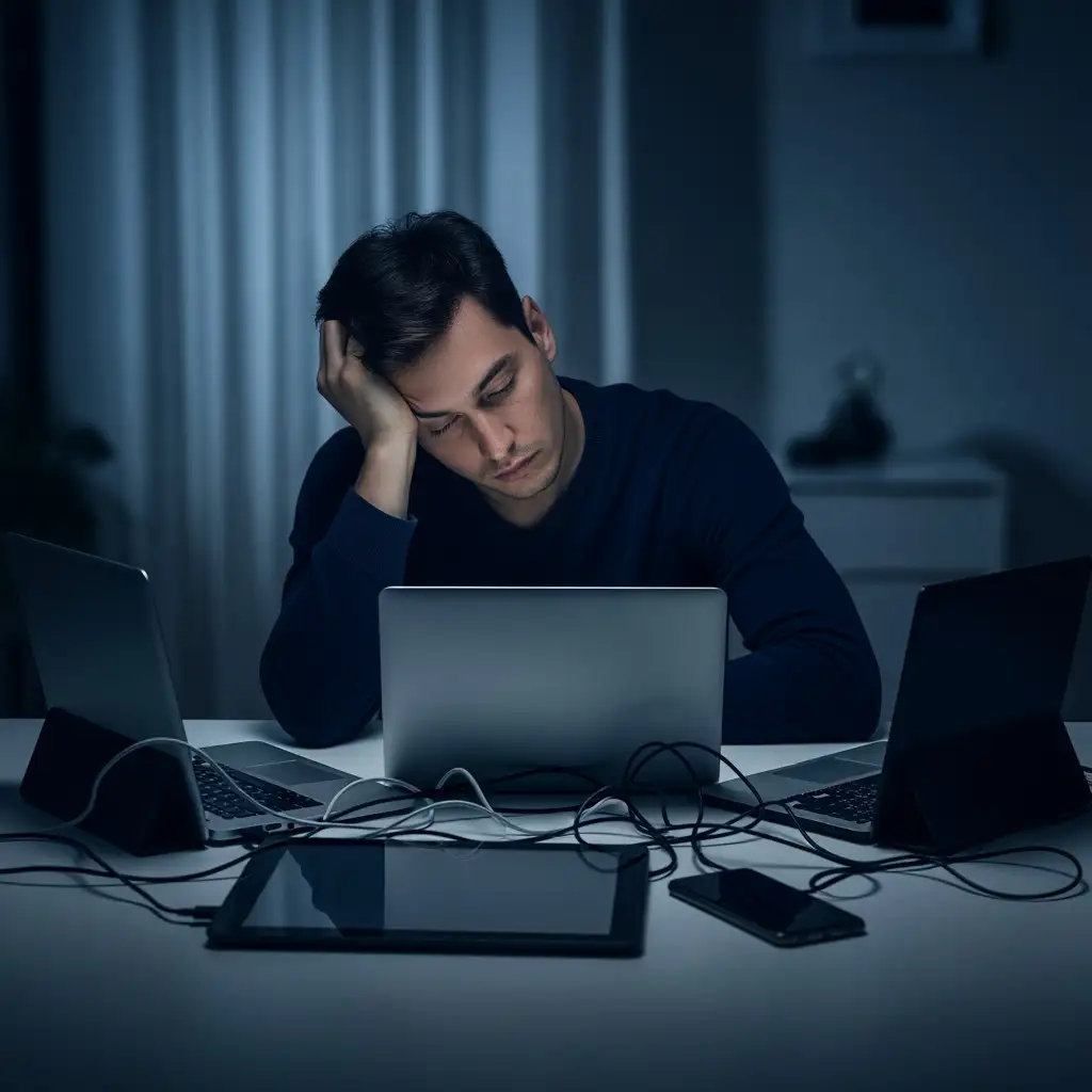 L’épuisement numérique : quand la connexion permanente nous vide de notre énergie